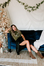 Load image into Gallery viewer, Merry Everything Trees Solid Tee
