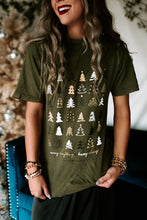 Load image into Gallery viewer, Merry Everything Trees Solid Tee
