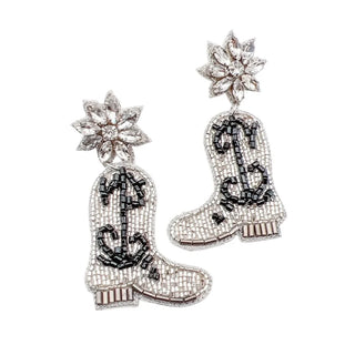 Treasure Jewels - Blingy Cowgirl Boot Earrings