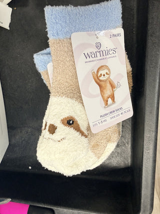 Warmies - Sloth Crew Sock Set