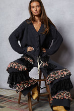 Load image into Gallery viewer, POL Long Sleeve Exaggerated Button Sweater Cardigan Top
