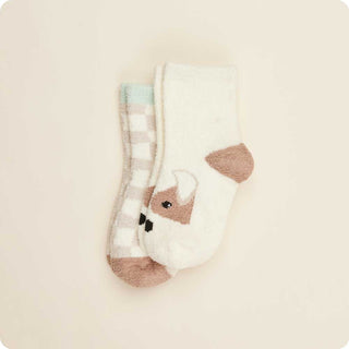Warmies Plush Crew Socks – Kids’ Crew Sock Set