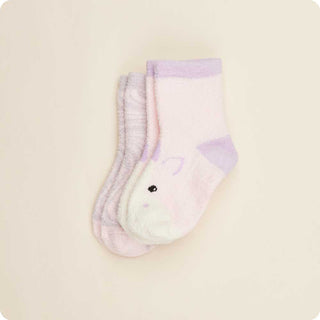 Warmies Plush Crew Socks – Kids’ Crew Sock Set