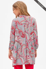 Load image into Gallery viewer, Dear Scarlett Cardigan Grey Multi LCARDI-C0005
