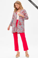 Load image into Gallery viewer, Dear Scarlett Cardigan Grey Multi LCARDI-C0005
