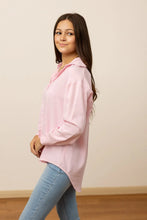 Load image into Gallery viewer, Grace + Emma Kathryn Classic Button-Up Light Pink
