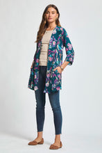 Load image into Gallery viewer, Dear Scarlett Lizzy Cardigan - Hunter Green Floral
