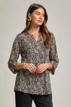 Load image into Gallery viewer, Dear Scarlett Lizzy Luxe Top- Black Floral
