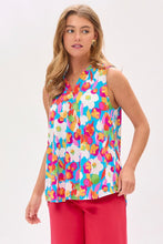 Load image into Gallery viewer, Dear Scarlett Lizzy Tank Aqua LIZT-C0046
