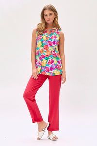 Dear Scarlett Lizzy Tank Aqua LIZT-C0064