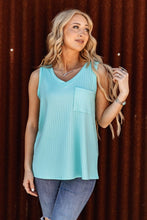 Load image into Gallery viewer, Andree By Unit V Neck Pocket Tank
