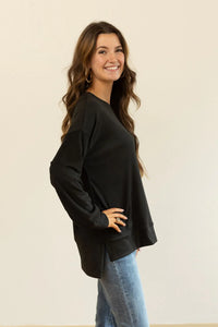 Grace + Emma Micro Fleece Sweatshirt