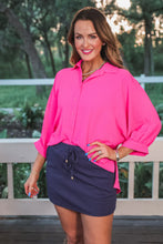 Load image into Gallery viewer, Jess Lea Solid Navy Skort
