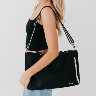 Nina Nylon Organizer Tote Bag-Tote Bag-Pretty Simple