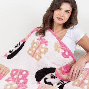 Nutcracker Plush Blanket – Cozy Holiday Throw 50” x 60”