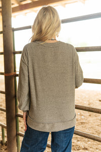 V Neck Tunic Top