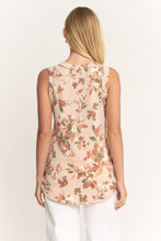 Load image into Gallery viewer, Heimish Sleeveless Ribbed Tank - Taupe Floral
