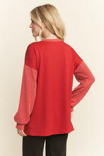 Load image into Gallery viewer, Heimish Solid Urban Ribbed Ribbon Rhinestone Top
