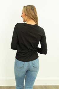 Grace + Emma Ribbed Long-Sleeve Top