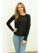Load image into Gallery viewer, Grace + Emma Ribbed Long-Sleeve Top
