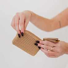 Load image into Gallery viewer, River Raffia Clippable Card Holder Wallet-Wallet-Pretty Simple
