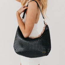 Load image into Gallery viewer, Sienna Slouchy Woven Shoulder Bag
