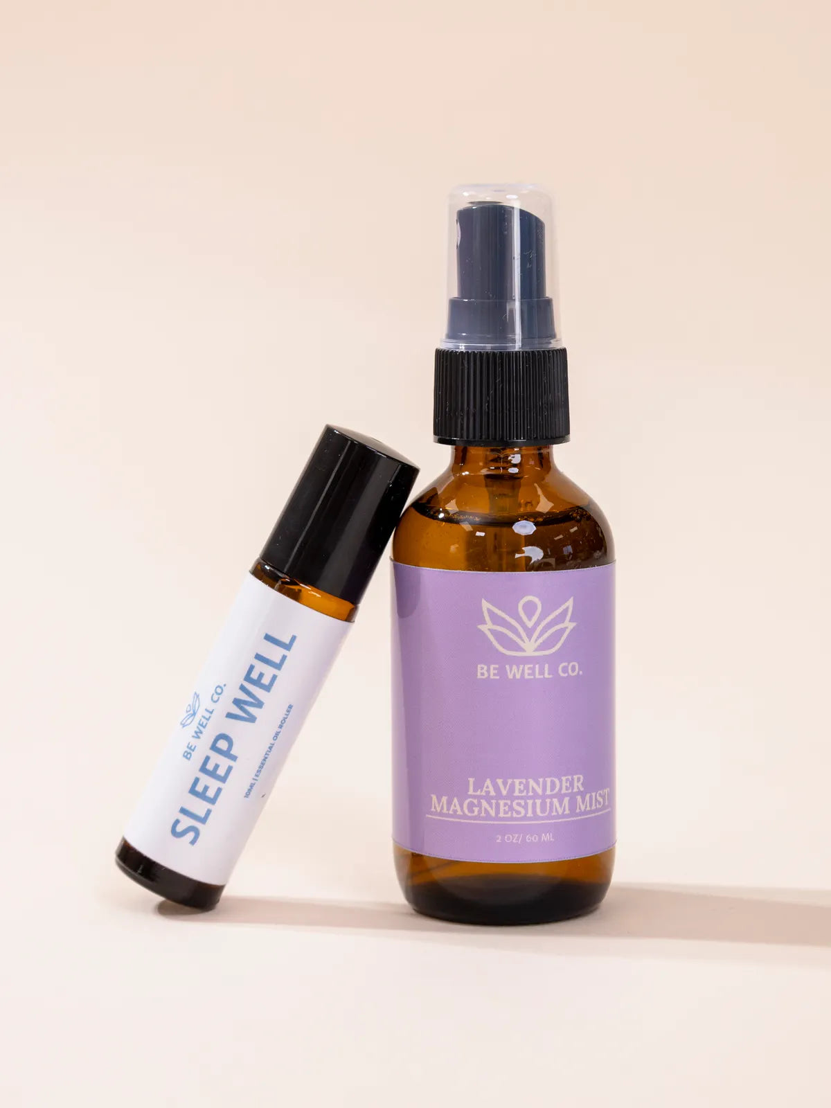 Holiday Sleep Well Bundle – Roller + Lavender Magnesium