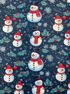 Shirley & Stone Christmas Snowman Pajama – Cozy, Cute, and Camera-Ready