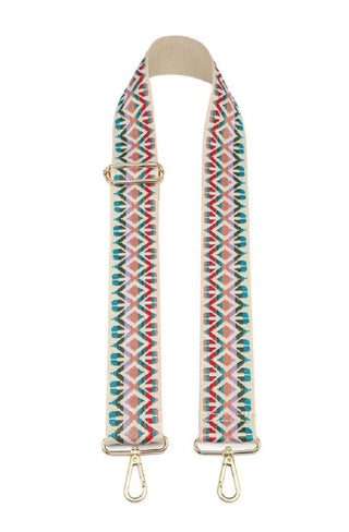SS050RS STPBO Bohemian Adjustable Guitar Strap - Multi