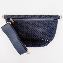 Load image into Gallery viewer, Suede Westlyn Woven Bum Bag-Bum Bag-Pretty Simple
