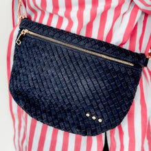 Load image into Gallery viewer, Suede Westlyn Woven Bum Bag-Bum Bag-Pretty Simple
