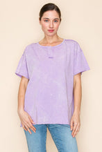 Load image into Gallery viewer, White Birch - Lavender Mineral Wash Relaxed Tee
