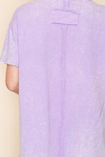 Load image into Gallery viewer, White Birch - Lavender Mineral Wash Relaxed Tee
