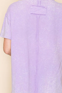 White Birch - Lavender Mineral Wash Relaxed Tee