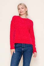 Load image into Gallery viewer, White Birch Chenille Knit Sweater – Cozy Women’s Pullover
