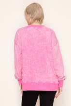 Load image into Gallery viewer, White Birch Holly Jolly Sweatshirt – Pink Christmas Graphic Pullover
