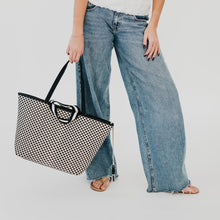 Load image into Gallery viewer, Woven Tiffany Organizer Tote Bag-Tote Bag-Pretty Simple
