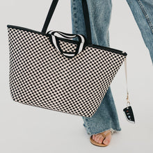 Load image into Gallery viewer, Woven Tiffany Organizer Tote Bag-Tote Bag-Pretty Simple
