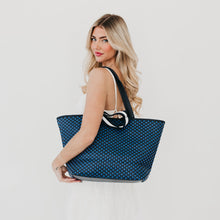 Load image into Gallery viewer, Woven Tiffany Organizer Tote Bag-Tote Bag-Pretty Simple
