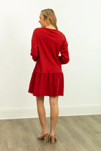 Load image into Gallery viewer, Grace + Emma Waffle Knit Long-Sleeve Dress
