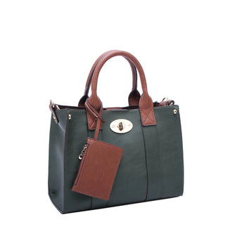 Cameran 3-in-1 Boxy Satchel & Crossbody Olive